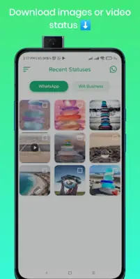 Status saver for WhatsApp android App screenshot 4