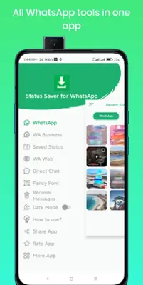 Status saver for WhatsApp android App screenshot 5